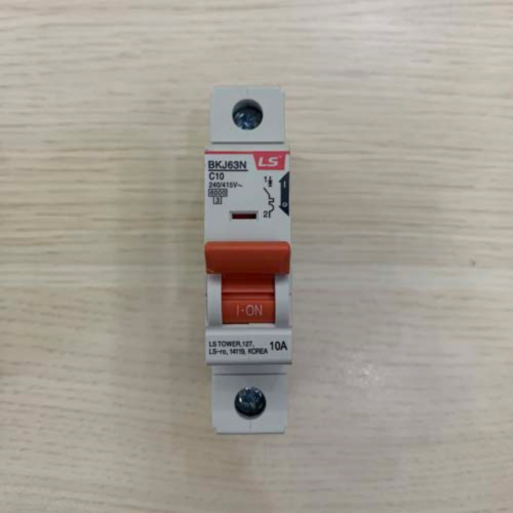 Cầu dao tép (MCB) LS BKJ63N 1P 10A, 6KA - Hàn Quốc