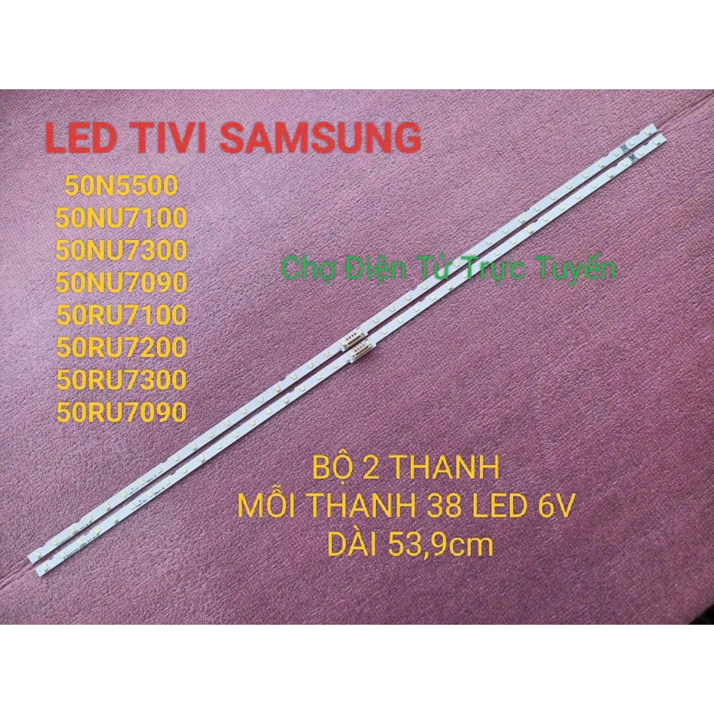 LED TIVI SAMSUNG 50NU7100 50RU7100 50NU7300 50RU7200 50NU7090 50RU7090 50NU7290 50RU7290 50N5500
