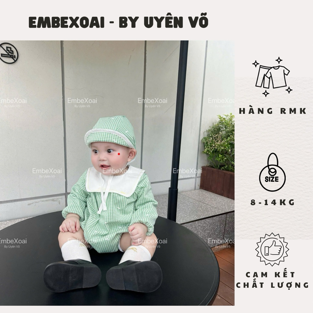 ETTOI RMK - SET SUIT ETTOI XANH BST MỚI 2026 ( TẶNG KÈM MŨ)
