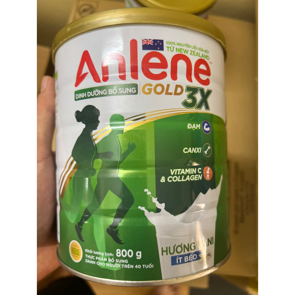Xả Kho sữa Anlene 3x 800g date 27/07/2026