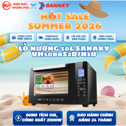 LÒ NƯỚNG  50L SANAKY VH5088S2D/N2D