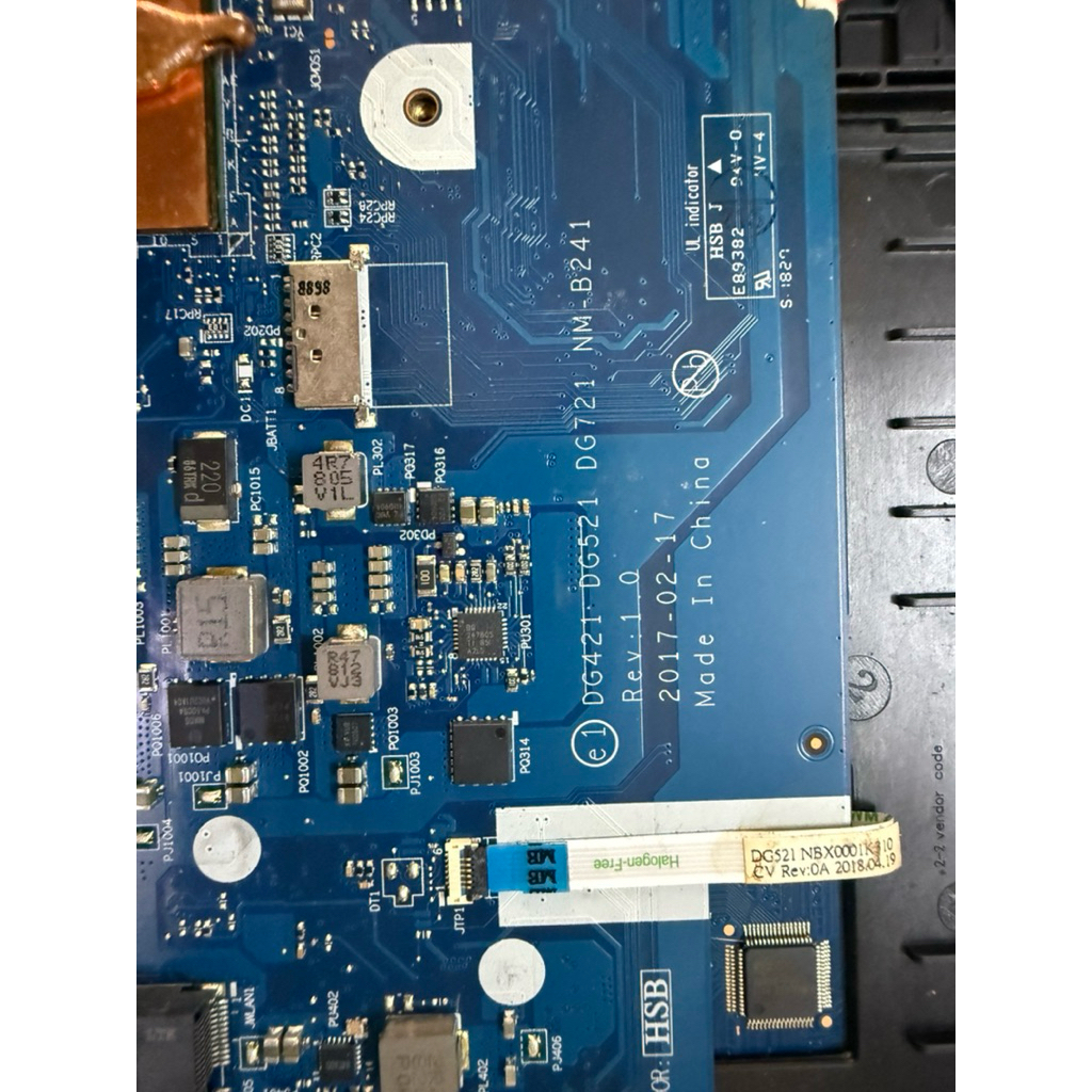 Mainboard lenovo idepad 330-15KD cpu i3 -7100u