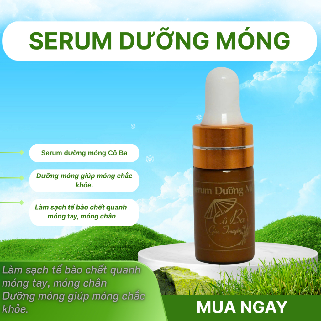 [ 1 lọ ] - Serum dưỡng cứng móng