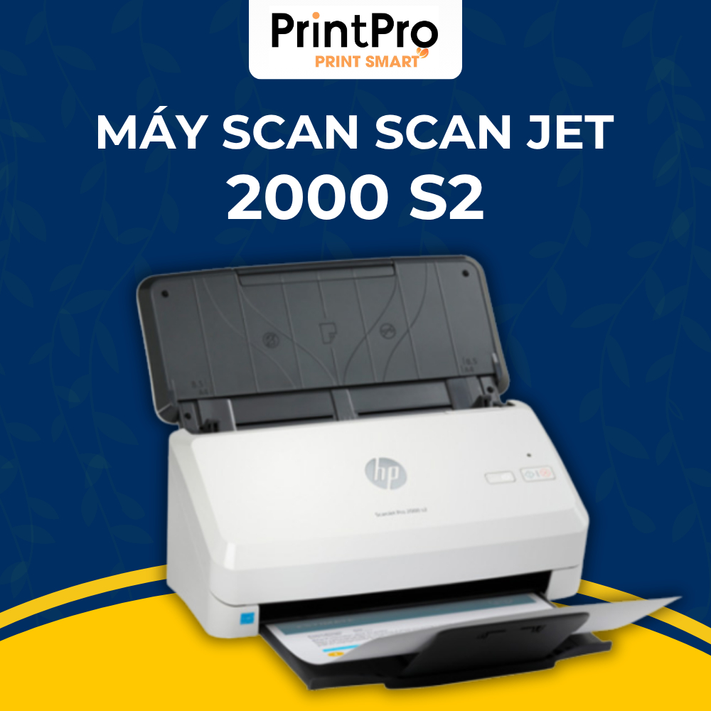 Máy Scan HP ScanJet Pro 2000 S2 (6FW06A) - Tự động đảo mặt - Tốc độ quét 35 ppm
