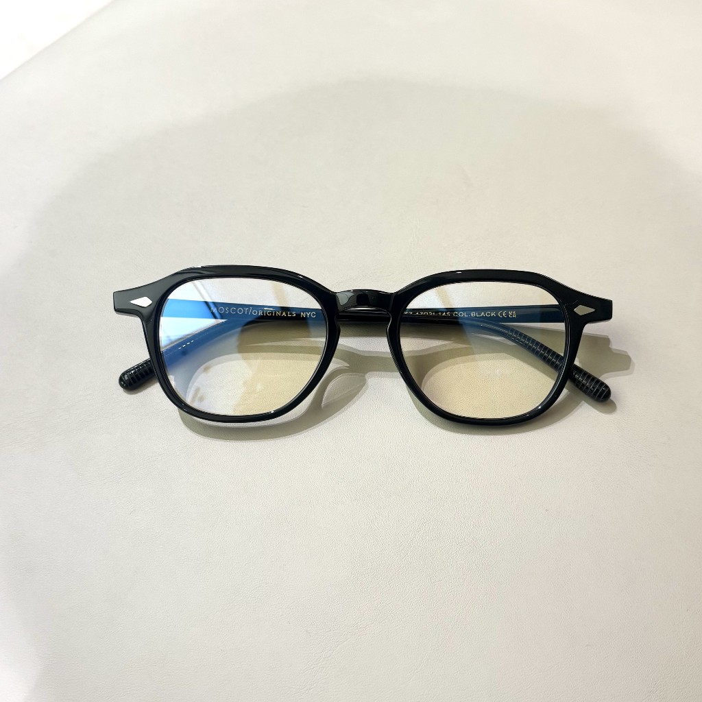 Gọng kính MOSCOT VANTZ BLACK - size 47-21-145mm - dáng vuông - Acetate - Fusuma Optical