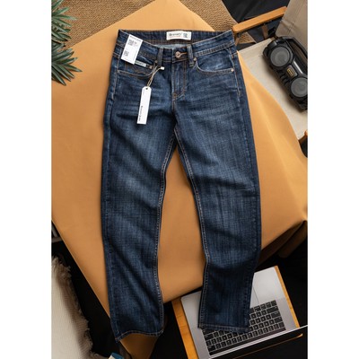 Quần Jean nam Blue Commend Cotton Co Giãn thời trang trẻ trung, thoáng mát, phom ống đứng - Bravery