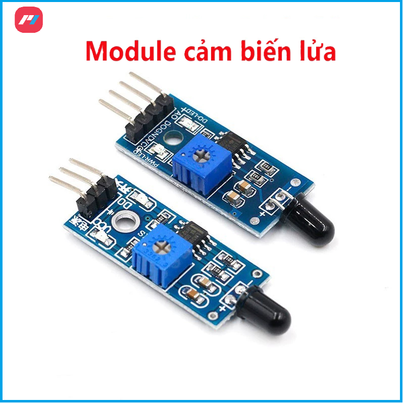 Cảm Biến Phát Hiện Lửa Flame Sensor LM393, Module Báo Cháy Arduino ESP32 DIY Robot Smart Home