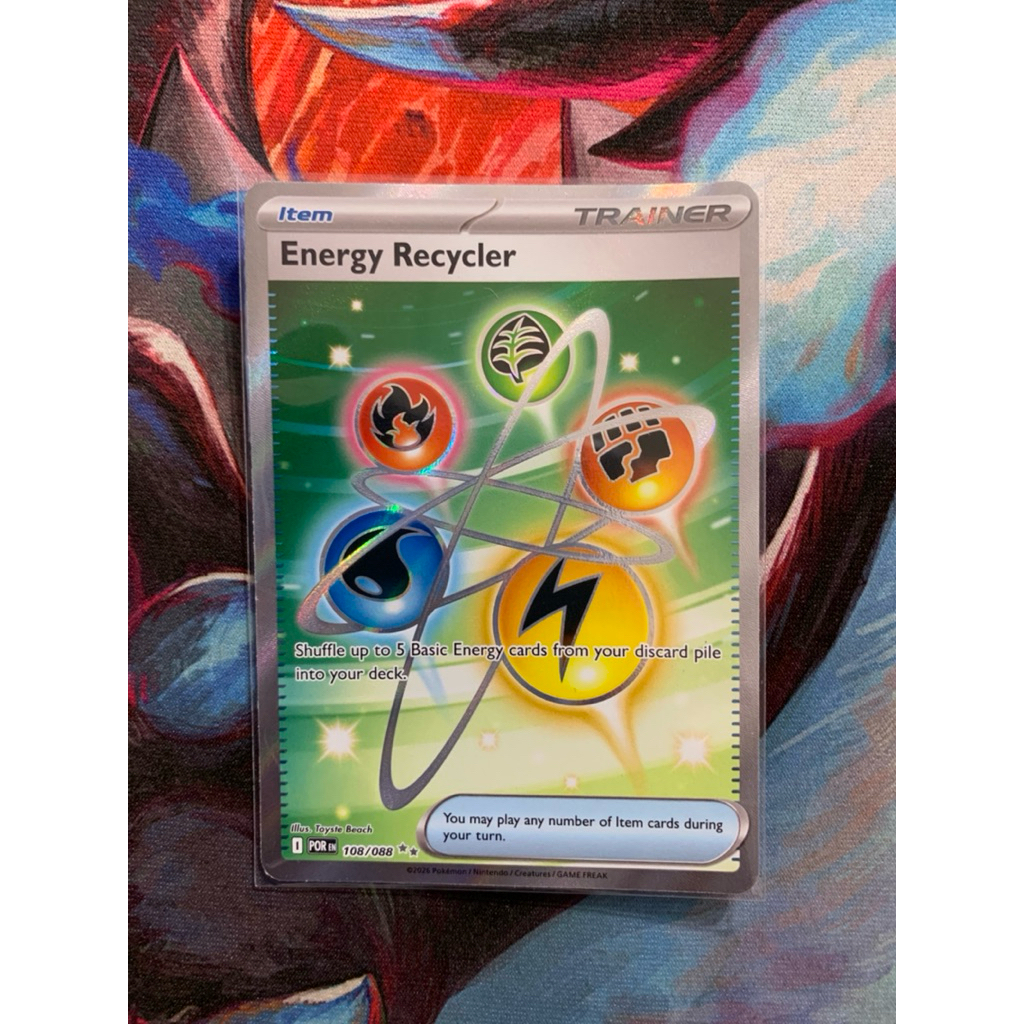 Thẻ Pokemon Tiếng Anh - Energy Recycler - 108/088