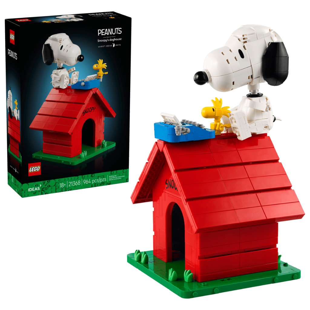 LEGO IDEAS Peanuts: Snoopy's Doghouse 21368