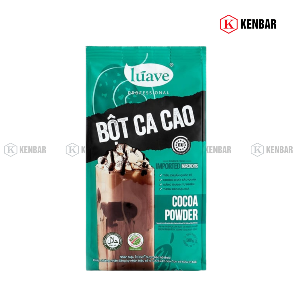 Bột Cacao LUAVE 500g – Hương Thơm Tự Nhiên, Vị Cacao Đậm Đà