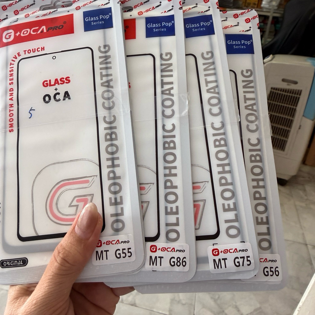 Kính ép Motorola G55 / G56 /G75 /G86 liền keo oca