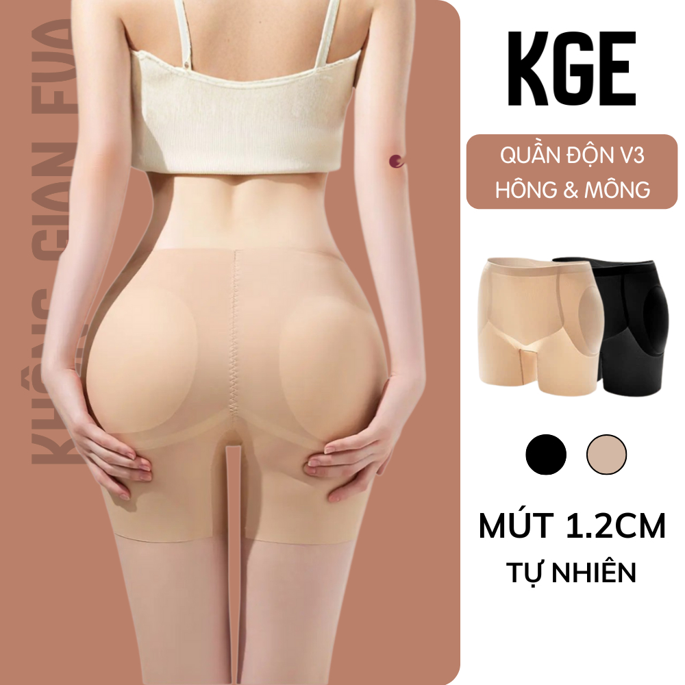 Quần Độn Hông Và Mông Dáng Ngắn Tạo Vòng 3 Tự Nhiên Căng Tròn Sexy Không Lộ Viền 1212