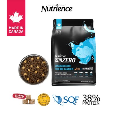 Thức ăn cho mèo Nutrience Subzero Grainfree Canadian Pacific  - 6 loại cá biển và rau củ quả 500g