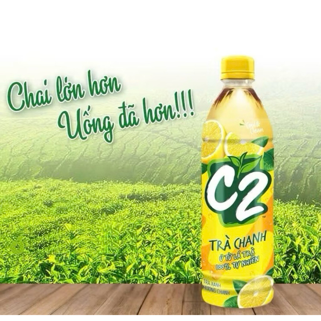 Combo 2 Chai C2 Chanh 355ml