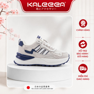 Kaleea - Giày thể thao nam/nữ đế mềm cao 5p lưới dệt kim thoáng khí đi êm chân  T92