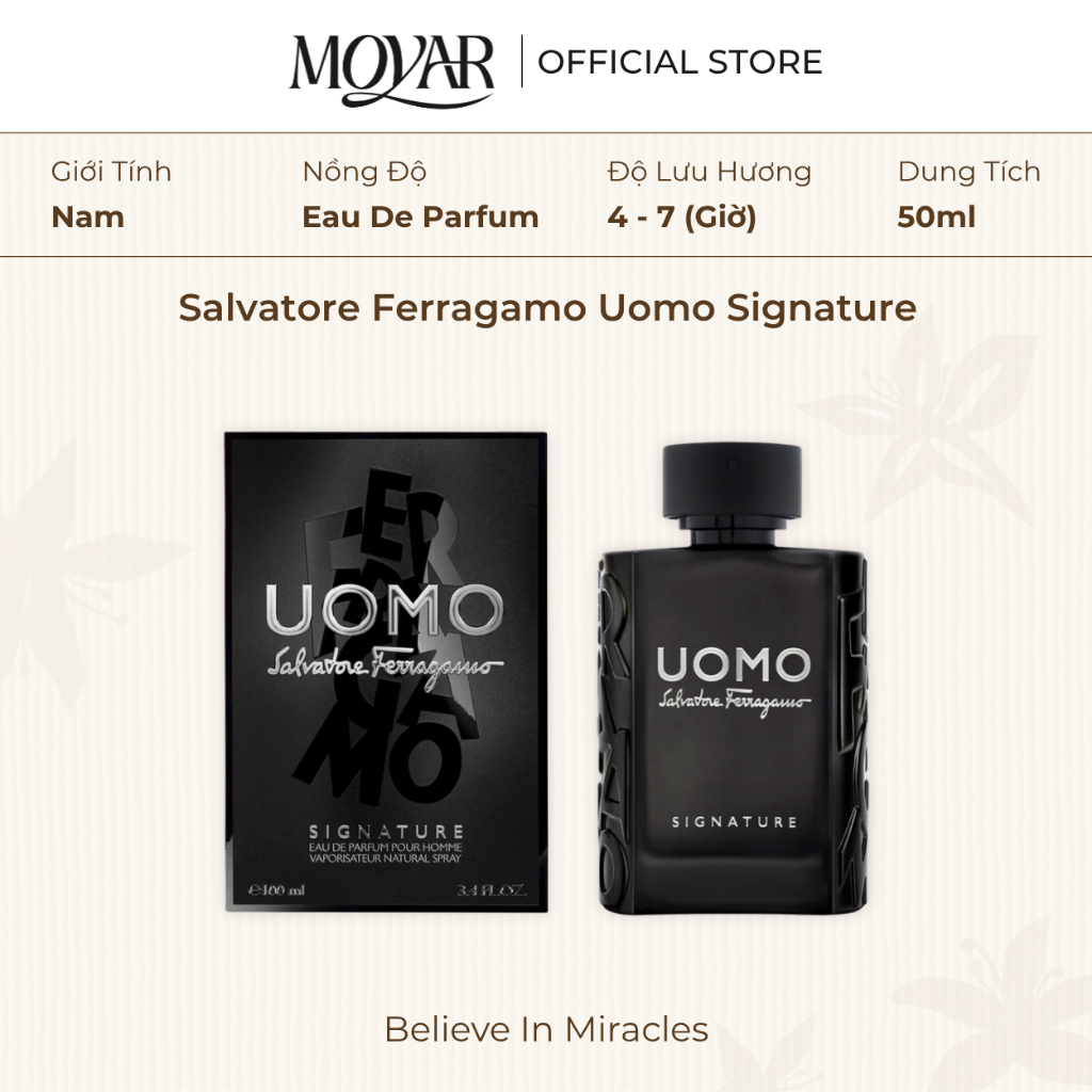 Nước Hoa Salvatore Ferragamo Uomo Signature | Nước Hoa Nam | Moyar Perfume