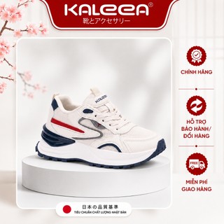 Kaleea - Giày Thể Thao Nam/Nữ Thời Trang, Sneakers Độn Đế Đi Êm Thoáng Khí Cao 4,5p T115