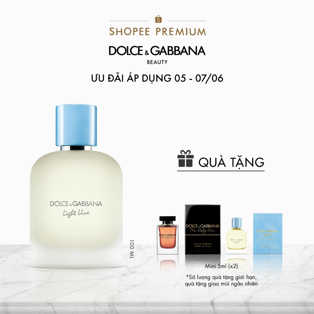 Nước Hoa Nam Dolce&Gabbana Light Blue Pour Homme EDT 100ml