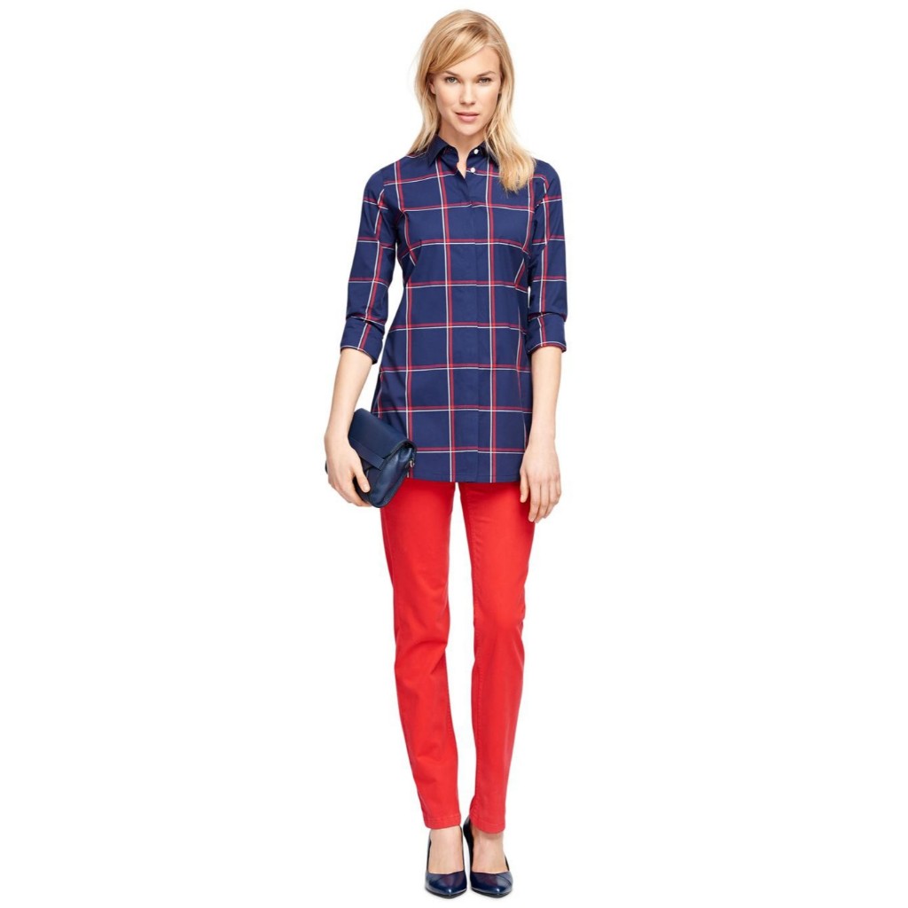 Brooks Brothers Quần Tây CBT PNT CO EA 5PKT NATLI