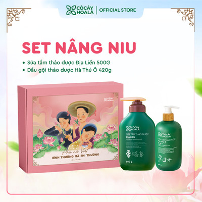 Set quà Nâng Niu Cỏ Cây Hoa Lá "Phụ nữ Việt - Bình thường mà phi thường"