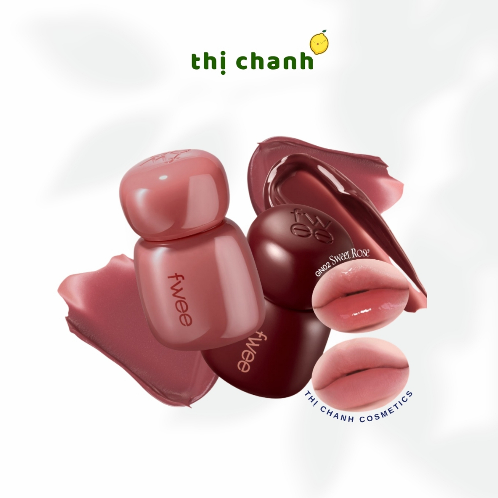 [New 18 màu] Son Tint Bóng FWEE Rose Obsession Stay-fit Lip Tint