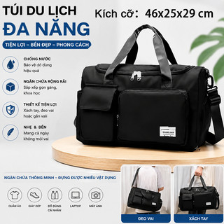 Túi du lịch sức chứa lớn,túi du lịch/đi công tác ngắn ngày dày dặn,chống thấm nước và chống mài mòn,tách biệt ướt và khô