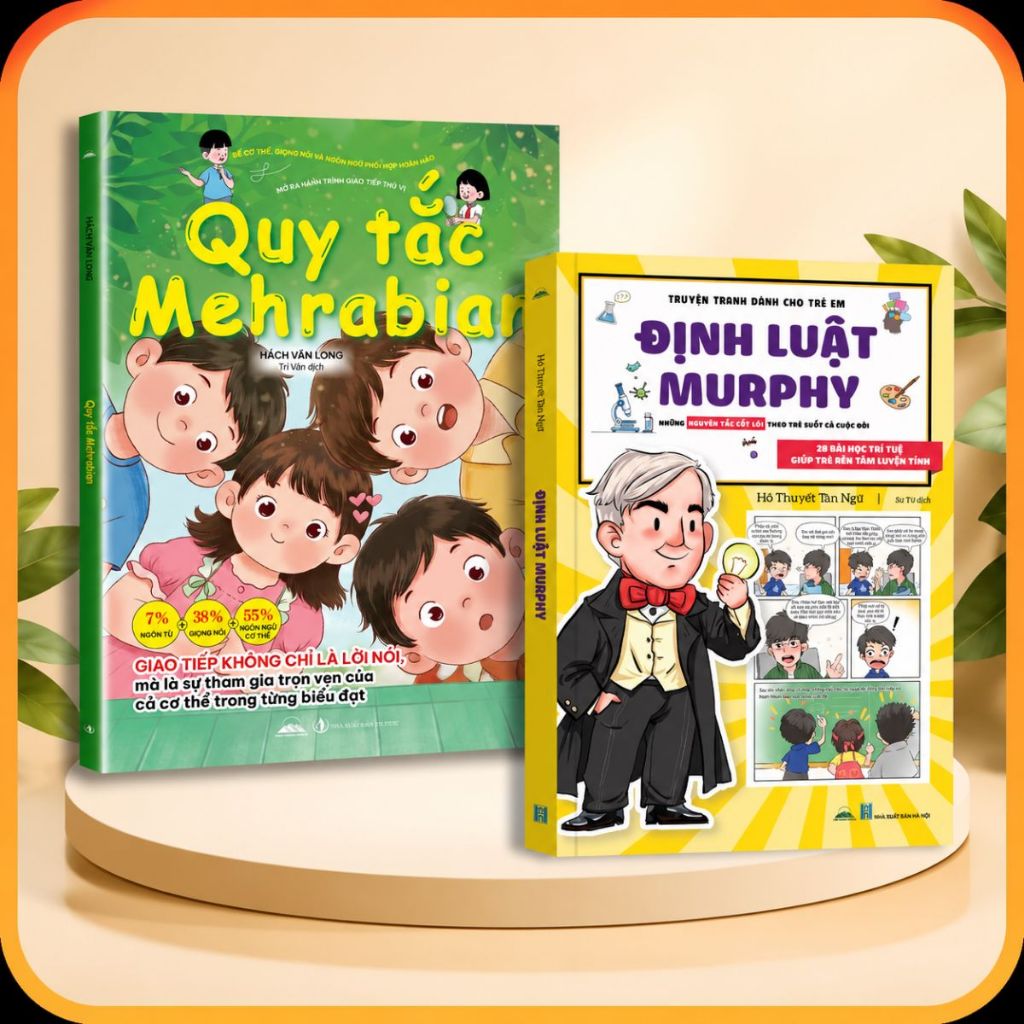 Combo 2 cuốn best-seller Định Luật Murphy +  Quy Tắc Mehrabian - Tiên Phong Books