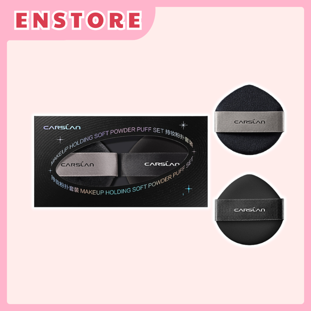 [CARSLAN] Set mút cushion & mút phấn phủ Carslan