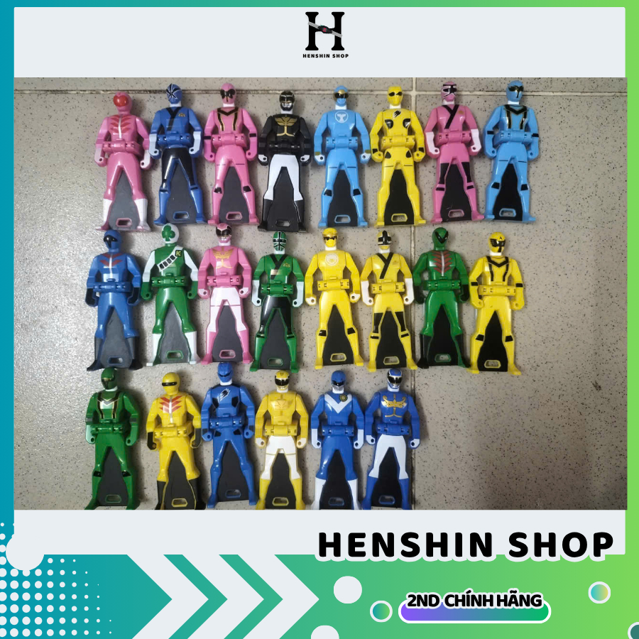 Chìa khoá siêu nhân hải tặc Ranger key gokai nhiều màu gokaiger đã qua sử dụng chính hãng BANDAI