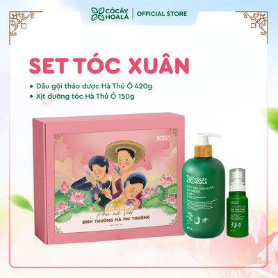 Set quà Tóc Xuân Cỏ Cây Hoa Lá "Phụ nữ Việt - Bình thường mà phi thường"