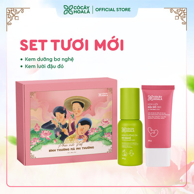 Set quà Tươi Mới Cỏ Cây Hoa Lá "Phụ nữ Việt - Bình thường mà phi thường"