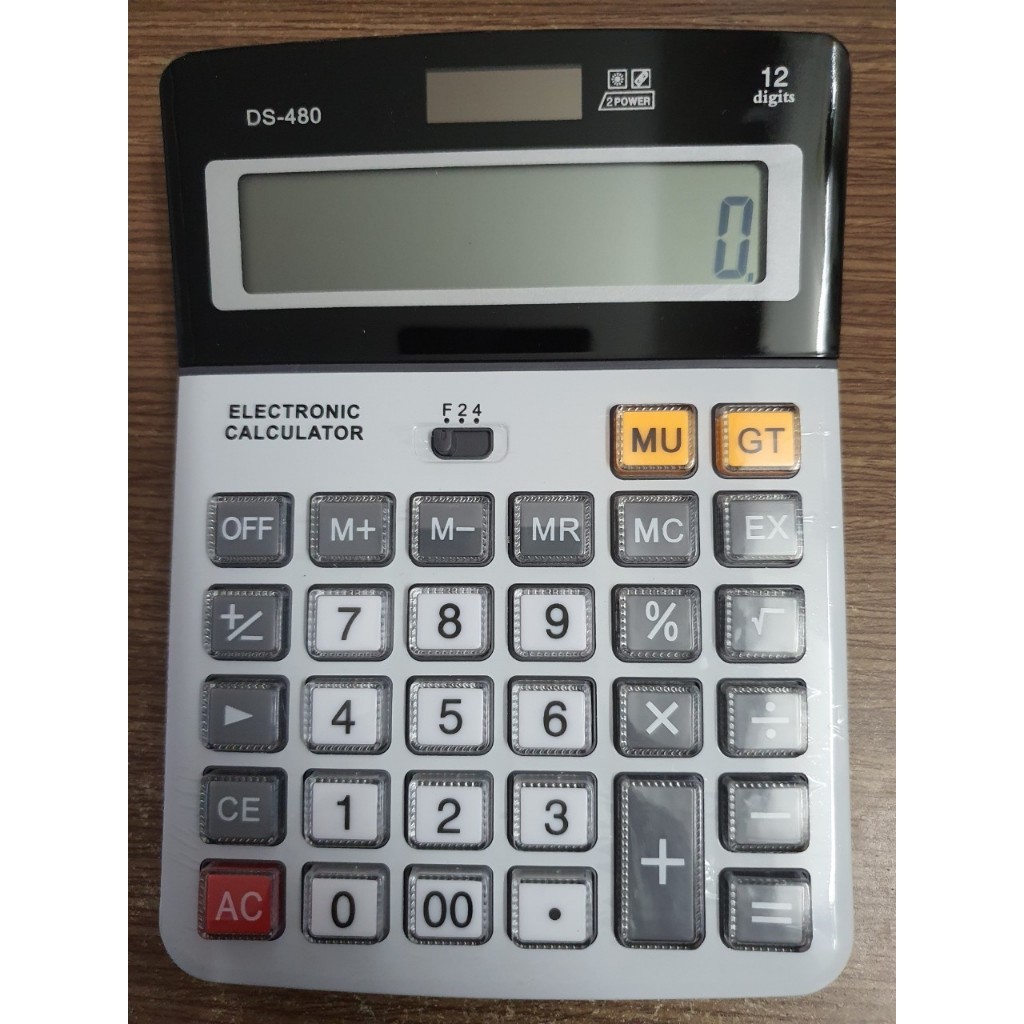 MÁY TÍNH CẦM TAY DS-480. Bảo hành 03 tháng, tặng kèm pin