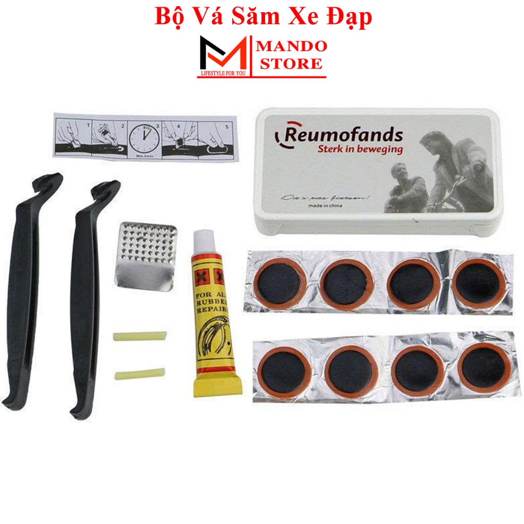 Bộ Vá Săm Xe Đạp Chuyên Dụng, Dụng Cụ Vá Săm Lốp Xe Đạp Trẻ Em Nhỏ Gọn