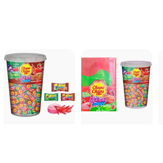 Kẹo cao su bigbabal ( cốc ) 74 viên 3 vị cola,dâu
