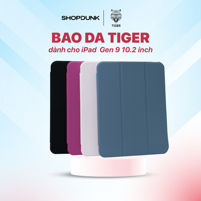 Bao da Tiger Smart Cover for iPad Gen 9 10.2 inch