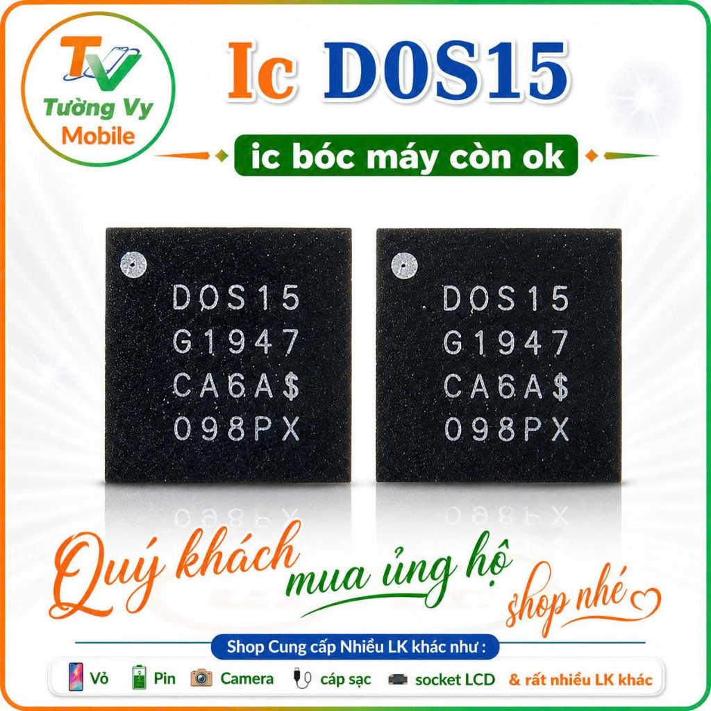 Ic D0S15,ic bóc máy còn ok