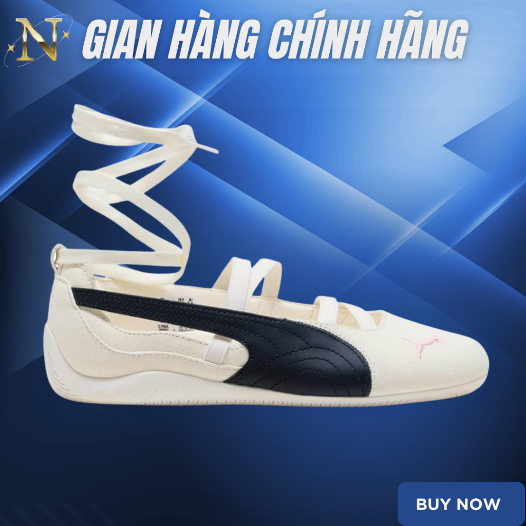 [𝙎𝘼𝙇𝙀 Chính Hãng] Giày Speedcat Ballet Rosé AUTHENTIC. Giày Sneaker Ballet Rose Trắng Đen