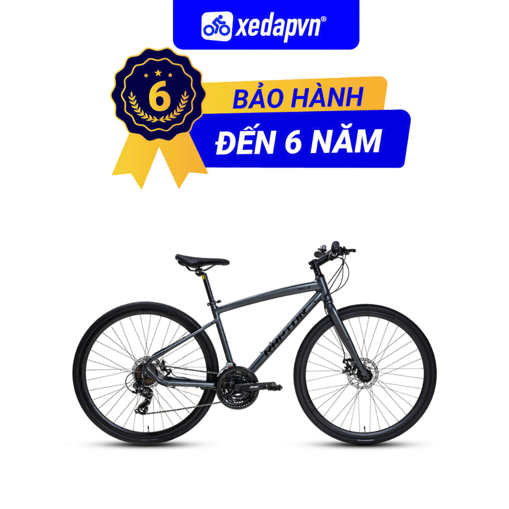 Xe Đạp Touring RAPTOR FELIZ 1 – Bánh 700C, 24 Tốc Độ – Cho Người Cao 1m55–1m75 – Phanh Đĩa, Nhẹ Êm |