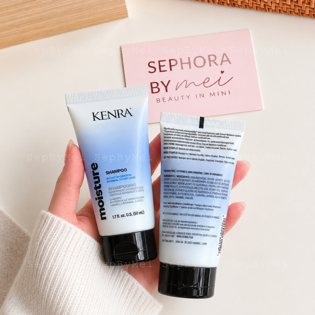 [Minisize 50mL] Kenra Moisture Shampoo Boost Hydration Dầu Gội Cấp Ẩm Phục Hồi Tóc Khô Xơ