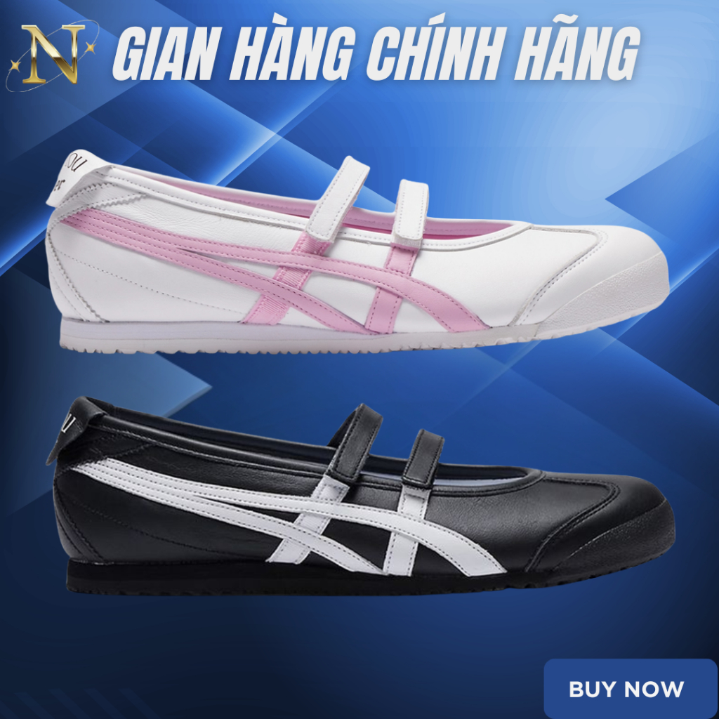 [𝙎𝘼𝙇𝙀 CHÍNH HÃNG] Giày Onitsuka Tiger x PATOU Mexico 66 AUTHENTIC. Giày Sneaker Tiger Patou Quai Dán