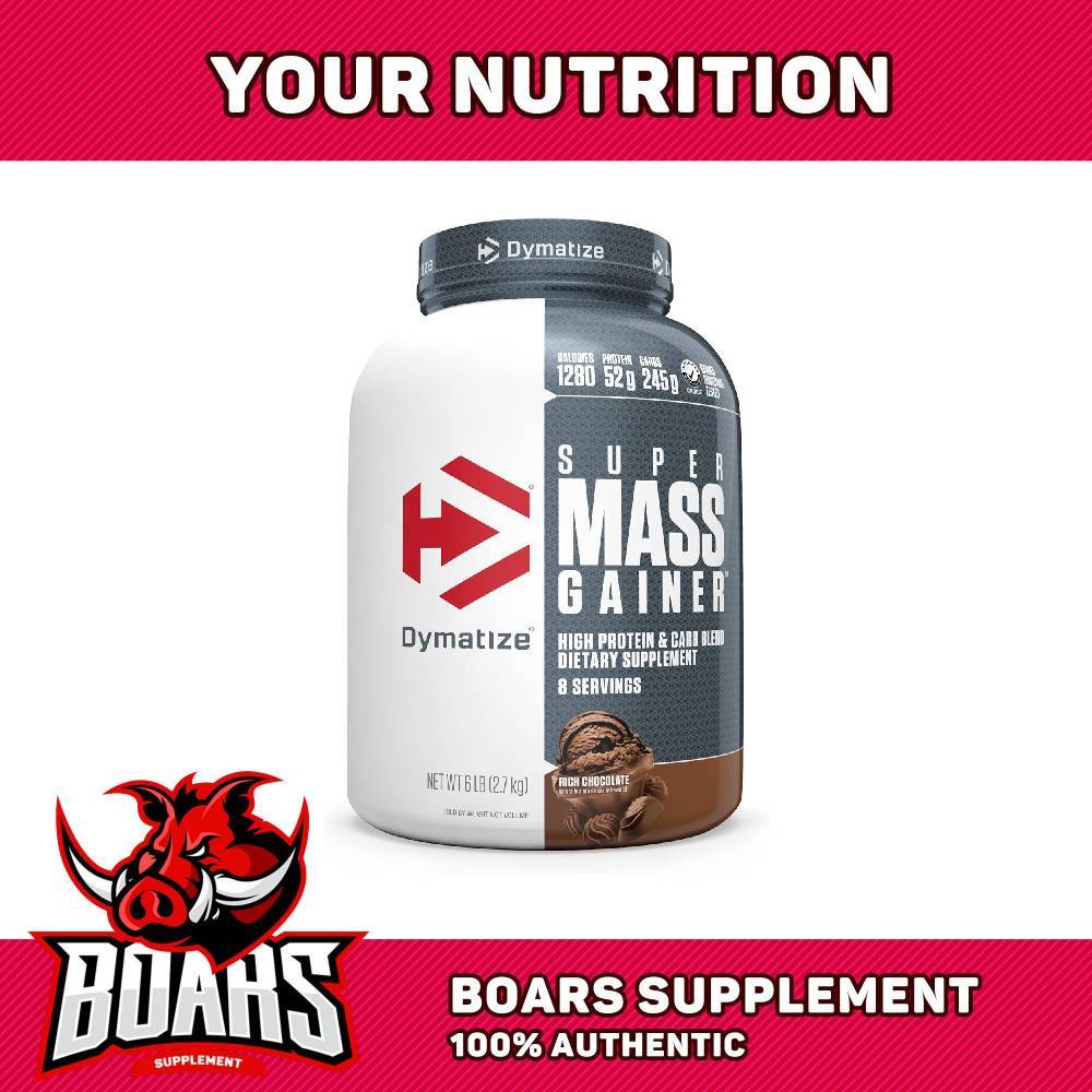 Dymatize Super Mass Gainer (6Lbs/2.7kg) - Thực Phẩm Bổ Sung Sữa Protein Dạng Bột