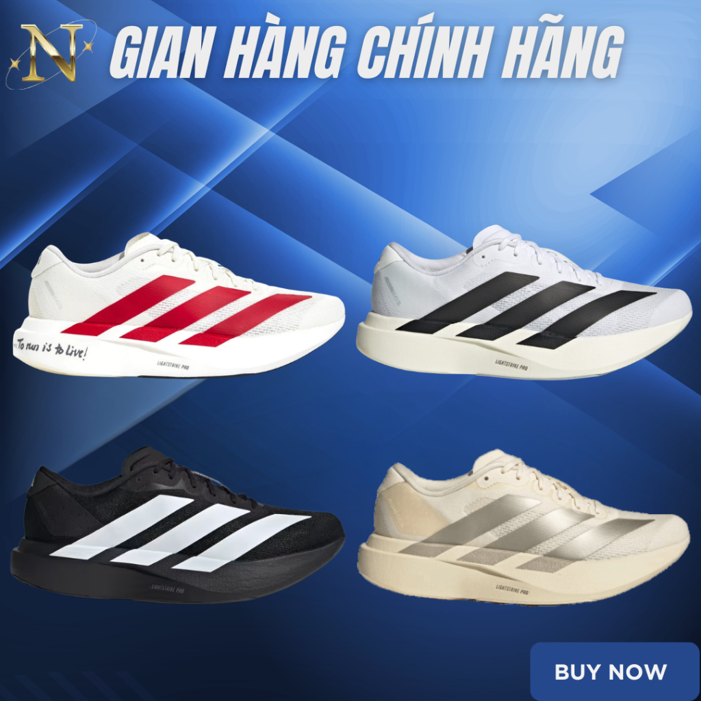 [HÀNG CHÍNH HÃNG] Giày Adidas Adizero Evo SL Pickleball, Chạy Bộ, Bóng Chuyền, Gym AUTHENTIC