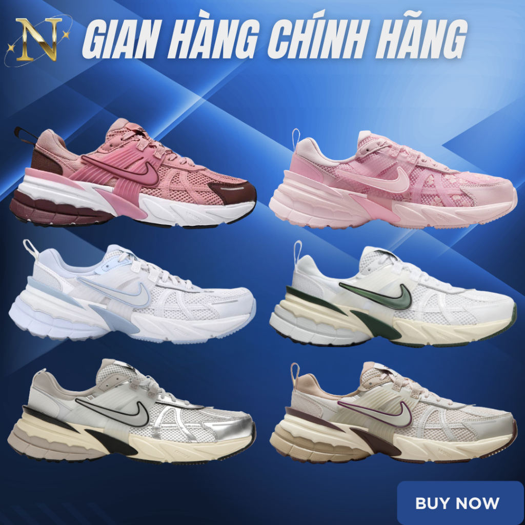 [ 𝙎𝘼𝙇𝙀 Chính Hãng ] Giày Nike V2K Run AUTHENTIC. Giày Sneaker V2K Basic Thể Thao, Chạy Bộ Nam Nữ.