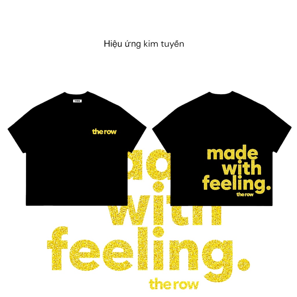 [ORDER Link 3] TR5 THEROW Áo Thun Boxy Local Brand Tay Ngắn Cotton 250gsm " FEELING " Áo Phông Forrm Rộng Unisex Nam Nữ | BigBuy360 - bigbuy360.vn
