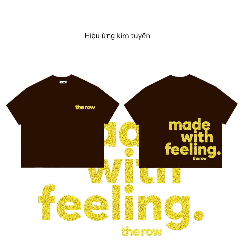 [ORDER Link 3] TR5 THEROW Áo Thun Boxy Local Brand Tay Ngắn Cotton 250gsm " FEELING " Áo Phông Forrm Rộng Unisex Nam Nữ | BigBuy360 - bigbuy360.vn