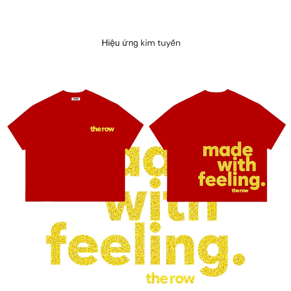 [ORDER Link 3] TR5 THEROW Áo Thun Boxy Local Brand Tay Ngắn Cotton 250gsm " FEELING " Áo Phông Forrm Rộng Unisex Nam Nữ | BigBuy360 - bigbuy360.vn