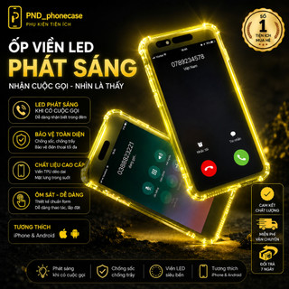 Ốp Iphone chống sốc phát sáng trong suốt không ố màu cho máy iphone 5 6 7 8 Plus X Xr XsM 11 12 13 14 15 16 17 ProMax