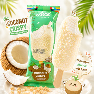 Kem Aice dừa giòn