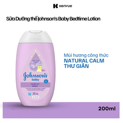 [LUCIE] Sữa dưỡng thể JB bedtime lotion 200ml