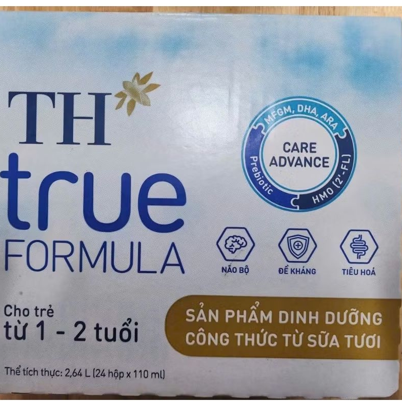 Thùng sữa dinh dưỡng công thức từ sữa tươi TH True Formula (6 lốc)